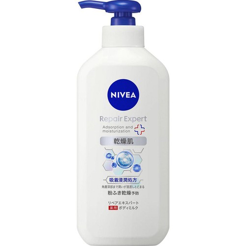 花王 ニベア リペアエキスパート 薬用ボディミルク 乾燥肌用 350ml