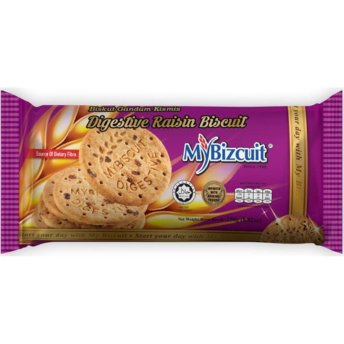 マイビスケット ダイジェスティブビスケット レーズン味 250g