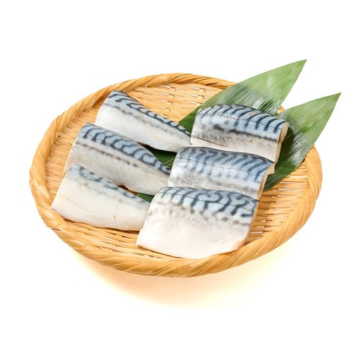 【冷凍】 食塩不使用 脂ののったさば(腹骨取り)  50g x 6切