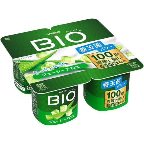 ダノン ビオ ジューシーアロエ 75g x 4個
