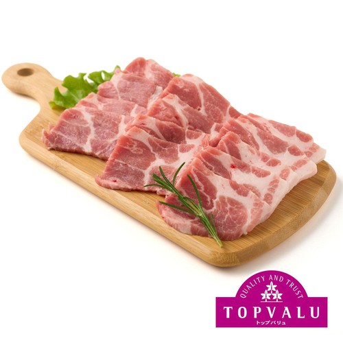 うまみ和豚 国産豚肉かたロース焼肉用 170g-230g 【冷蔵】トップバリュ