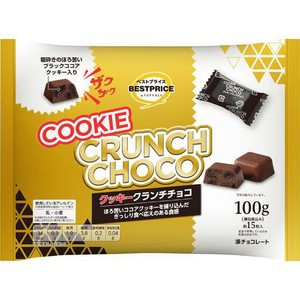 クッキークランチチョコ 100g トップバリュベストプライス Green Beans