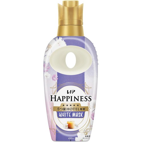 P&G レノアハピネス 夢ふわタッチ リラックスナイト ホワイトムスクの香り 本体 450mL