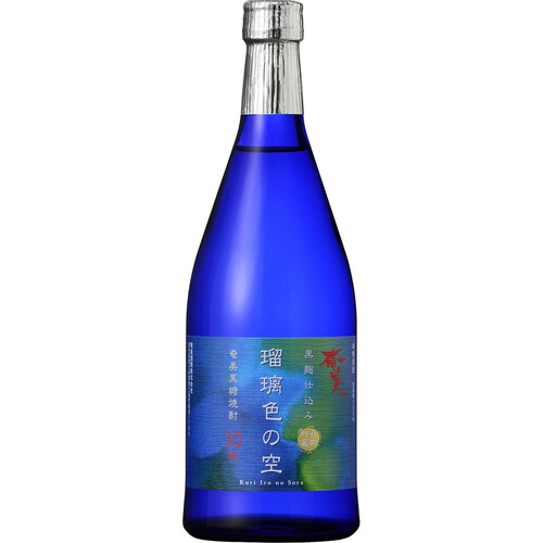 奄美酒類 30度 黒糖焼酎 瑠璃色の空 720ml