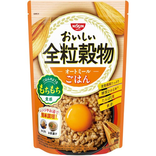 日清シスコ おいしい全粒穀物オートミールごはん 180g