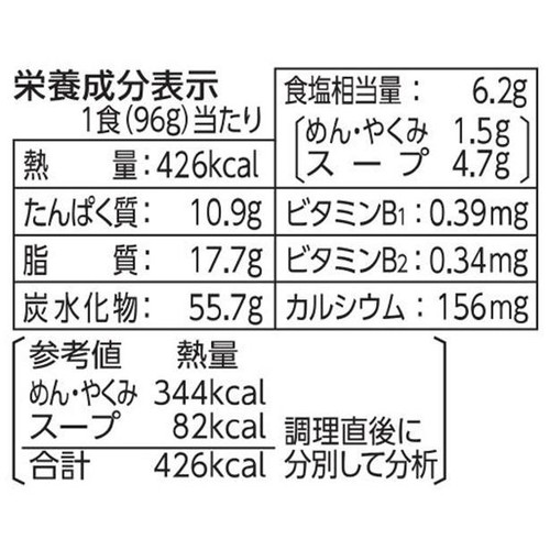 サンヨー食品 博多純情ラーメンShinShin監修炊き出し豚骨らーめん 96g x 3食入