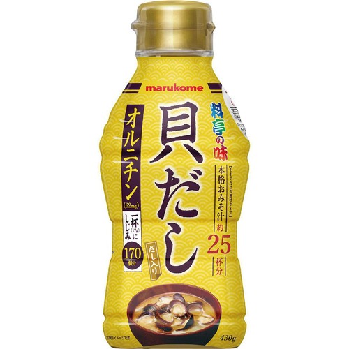 マルコメ 液みそ貝だし 430g
