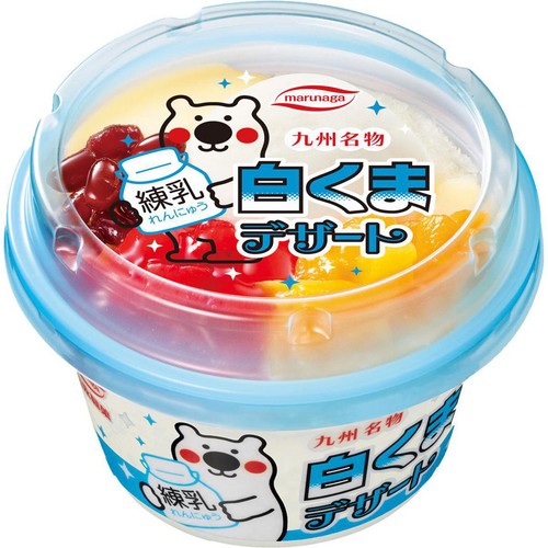 丸永製菓 白くまデザート 練乳 175ml