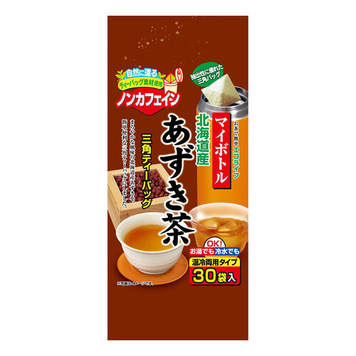 日本茶販売 マイボトルあずき茶三角ティーバッグ 90g 30袋