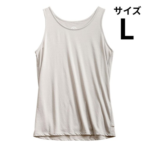 ドウシシャ ゴリラの鎧 タンクトップ メンズ Lサイズ ベージュ GRWTTMLBE