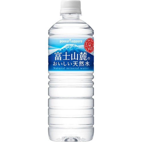 ポッカサッポロ 富士山麓のおいしい天然水 590ml