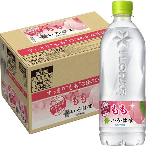 コカ・コーラ い・ろ・は・す もも 1ケース 540ml x 24本