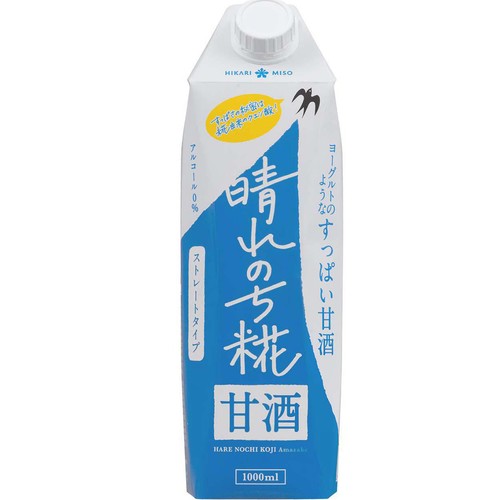 ひかり味噌 晴れのち糀 ストレート 1000ml