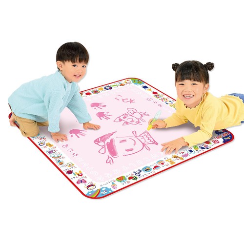 スイスイおえかき あか 遊んで学べる知育たっぷりシート おえかき・ことば・ひらがな・すうじ 1.5歳以上