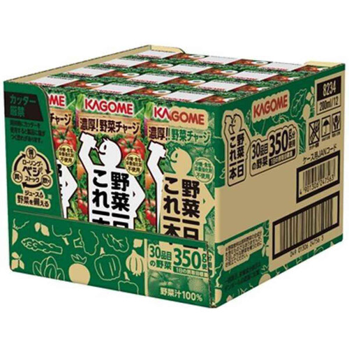 カゴメ 野菜一日これ一本 1ケース 200ml x 12本