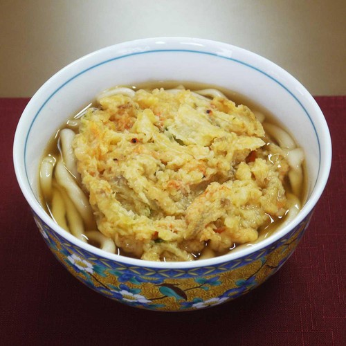 うす家 讃岐小豆島かき揚げ手延うどん【冷凍】 2食入 1040g