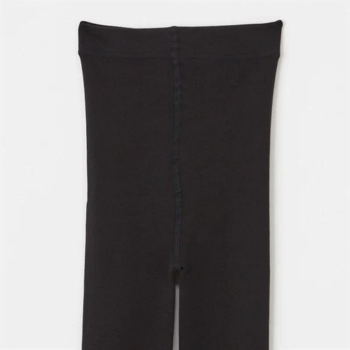 PEACE FIT(ピースフィット) WARM 10分丈レギンス 裏起毛 女の子 ブラック 100-130cm トップバリュ