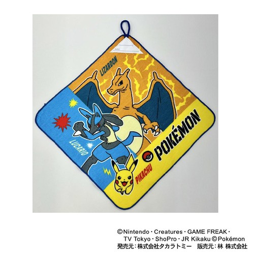 ポケモン ループ付きハンドタオル P4498 約34 x 34cm