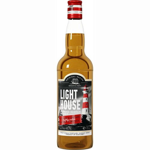 【40%/スコットランド産】 ライトハウス ライトリー ピーテッド 700ml