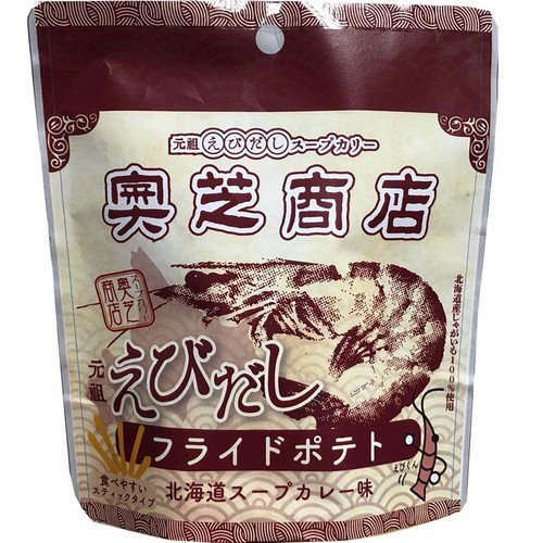 PLUSワン 奥芝商店えびだしスープカレー味 フライドポテト 32g