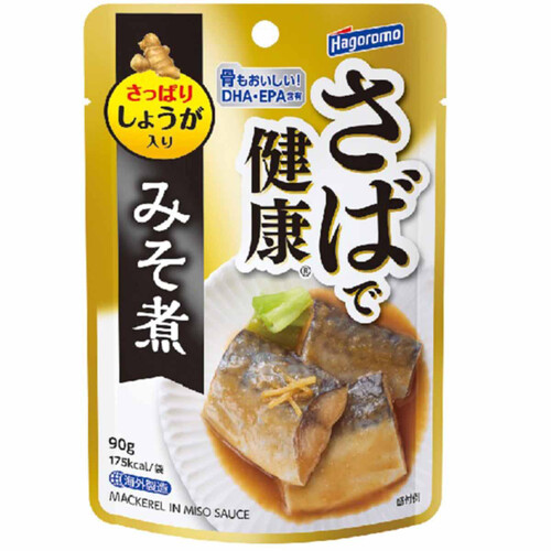 はごろもフーズ さばで健康 みそ煮(パウチ) 90g