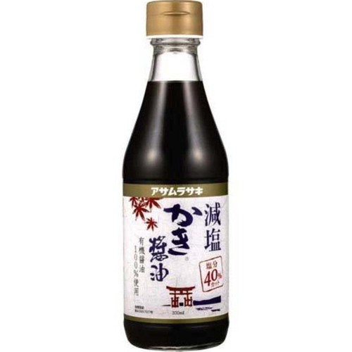 アサムラサキ 減塩かき醤油 300ml