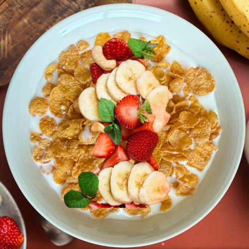 日食 Feel&Green やさしいコーンフレーク プレーン 120g Green Beans