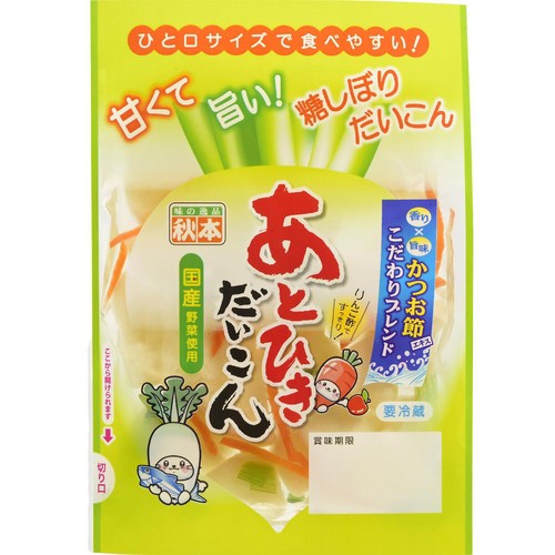 秋本食品 あとひきだいこん 180g Green Beans | グリーンビーンズ by AEON