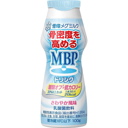 雪印メグミルク MBPドリンク 糖類オフ・低カロリー 100g