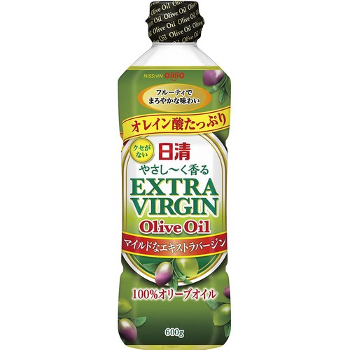 日清オイリオ やさし〜く香るエキストラバージンオリーブオイル 600g
