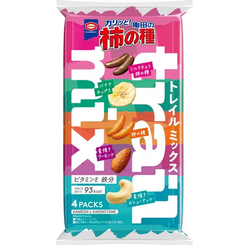 亀田製菓 亀田の柿の種 トレイルミックス 75g