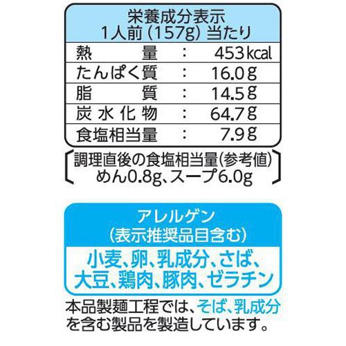 日清食品 行列のできる店のラーメン こってり鯛だし豚骨  2人前