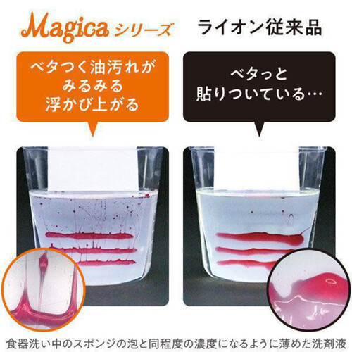 ライオン CHARMY Magica 食器用洗剤 除菌+ 本体 220ml