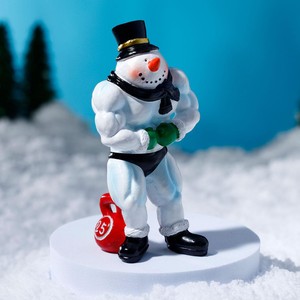 スノーマン モストマスキュラー 高さ 約10.5cm Green Beans | グリーン