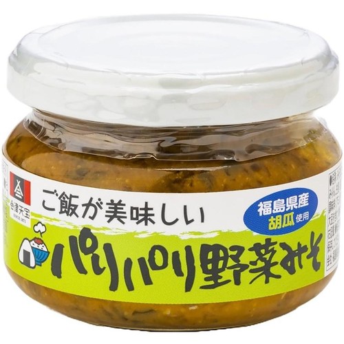 会津天宝 ご飯が美味しいパリパリ野菜みそ 100g