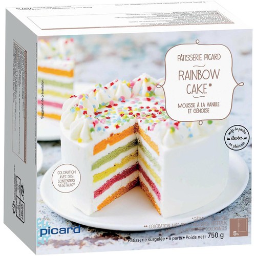 ピカール レインボーケーキ【冷凍】 750g Green Beans | グリーン