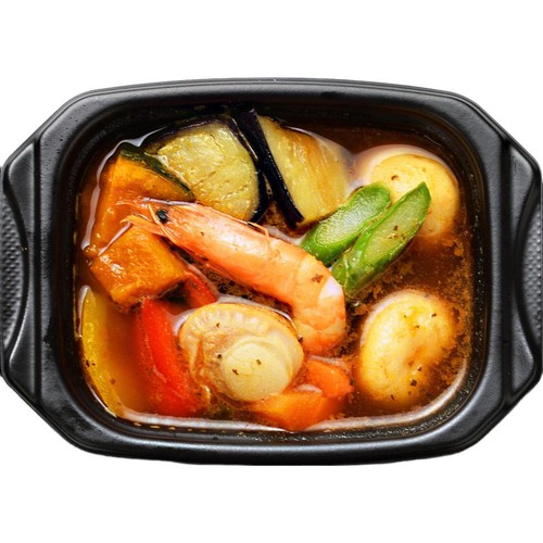 【冷凍】バルナバフーズ 北海道グルメ スープカレー(シーフード) 200g