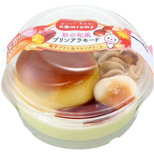 ドンレミー 秋の和風プリンアラモード 1個