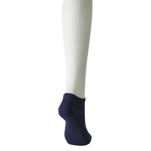 婦人 3足よりどり スニーカー丈ソックス 21-23cm ネイビー トップバリュ