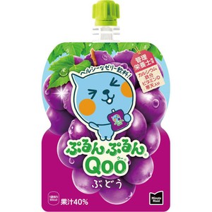 コカ・コーラ ぷるんぷるんQoo ぶどう 125g Green Beans | グリーン