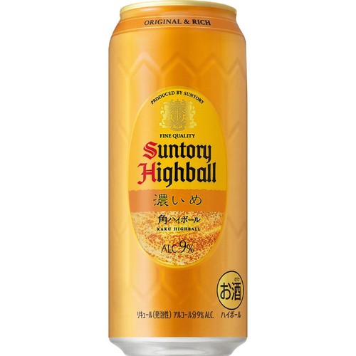 【9％】 サントリー 角ハイボール濃いめ 500ml