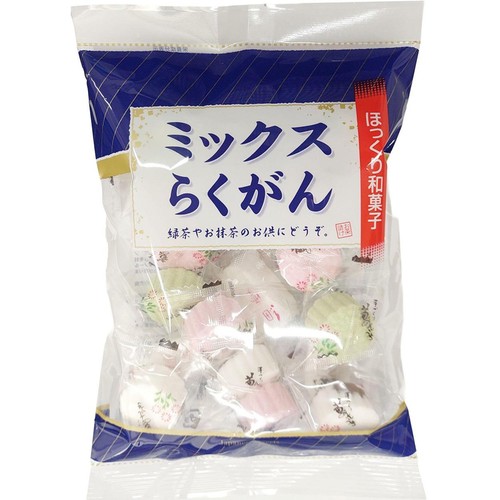 おかし お菓子のシアワセドー ミックスらくがん 200g(個包装紙込み) Green