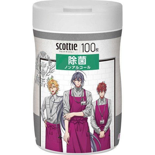 ヒプノシスマイク スコッティ除菌ノンアルコールウェットボトル （麻天狼）