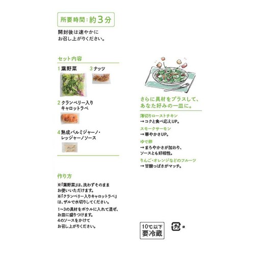 RF1/アール・エフ・ワン ふんわりレタスとキャロットラぺのサラダ 2人前 約230g