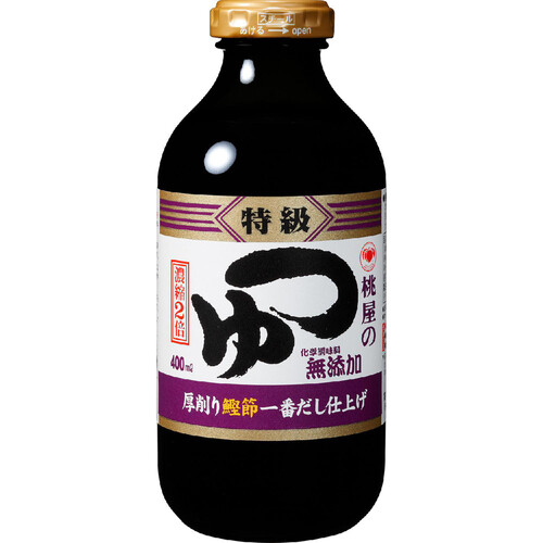 桃屋 つゆ特級 400ml