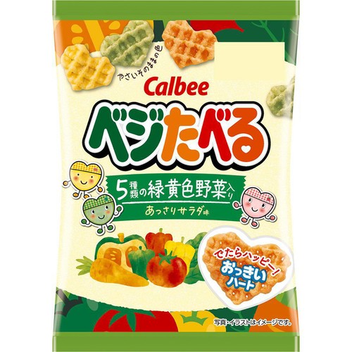 カルビー ベジたべるあっさりサラダ味 18g