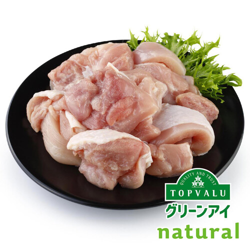 純輝鶏もも肉角切り(解凍) 140g-240g 【冷蔵】トップバリュグリーン