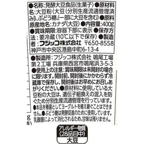 フジッコ まるごとSOYカスピ海ヨーグルト 400g