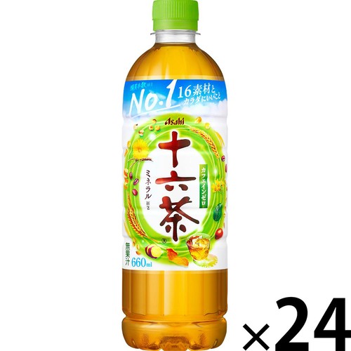 アサヒ飲料 十六茶 1ケース 660ml x 24本