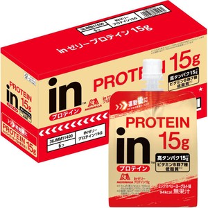 森永製菓 inゼリー プロテイン 15g ミックスベリーヨーグルト味 1